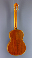 Dieter Hopf classical guitar cedar, rosewood, 1978, back view